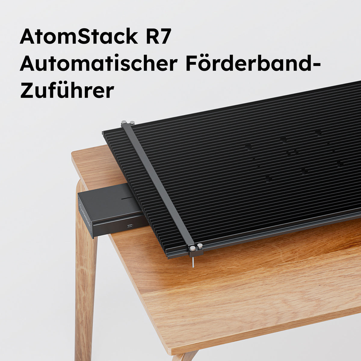 AtomStack R7 Pro conveyor feeder - 80 x 50 cm, workpieces up to 120 cm