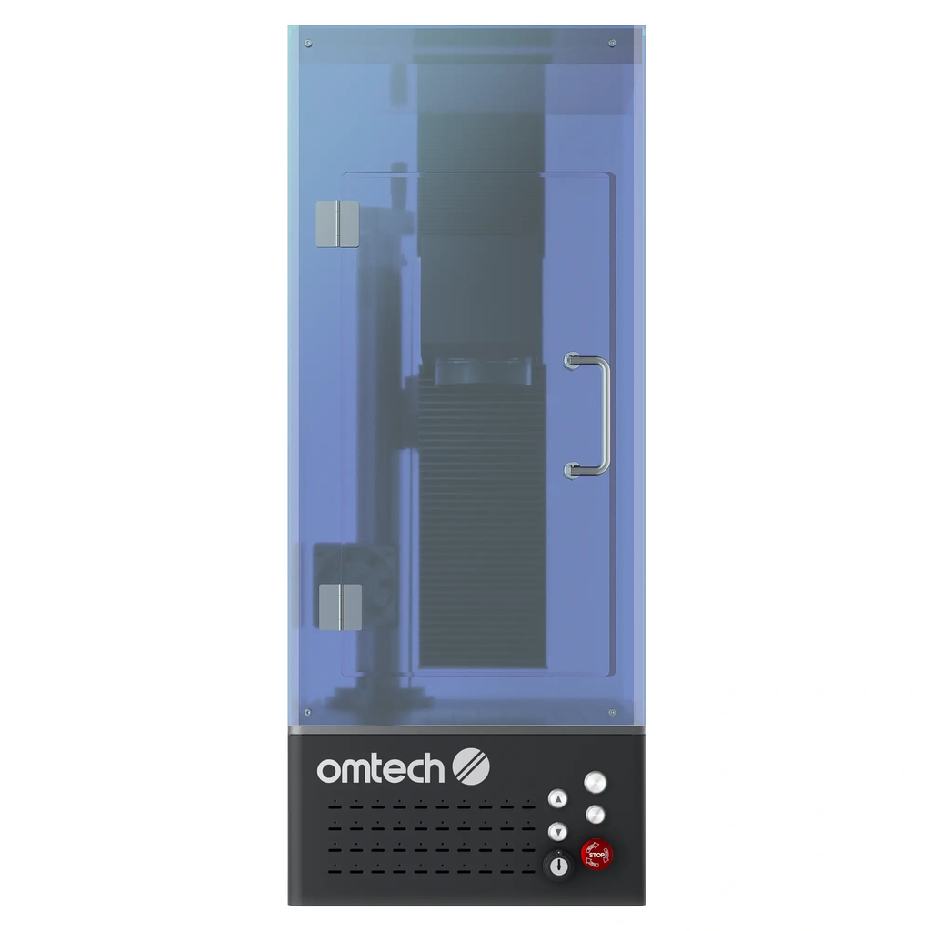 OMTech F50C | 50W incisore laser a fibra con autofocus per incisione su metallo