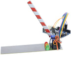 Semaforo con sbarra per progetti Arduino, con servo e LED da 8mm