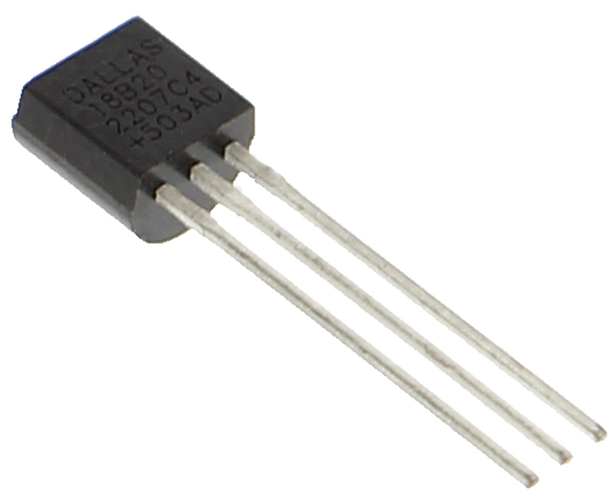 Bedrahteter DS18B20-Temperatursensor im Edelstahlgehäuse
