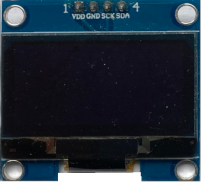 1,3 Zoll großes OLED-Display