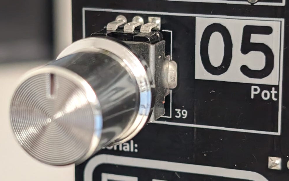 Potentiometer auf der Smart-Home-Platine