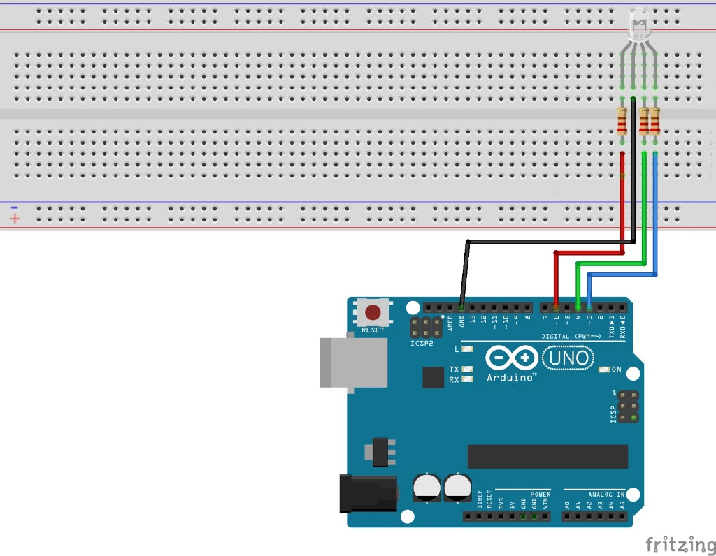 Arduino To Rgb Arduino RGB LED ansteuern – Anleitung – Funduino