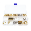 Abstandshalter Sortiment - 210 Teile, M2-M6, Kunststoff und Metall