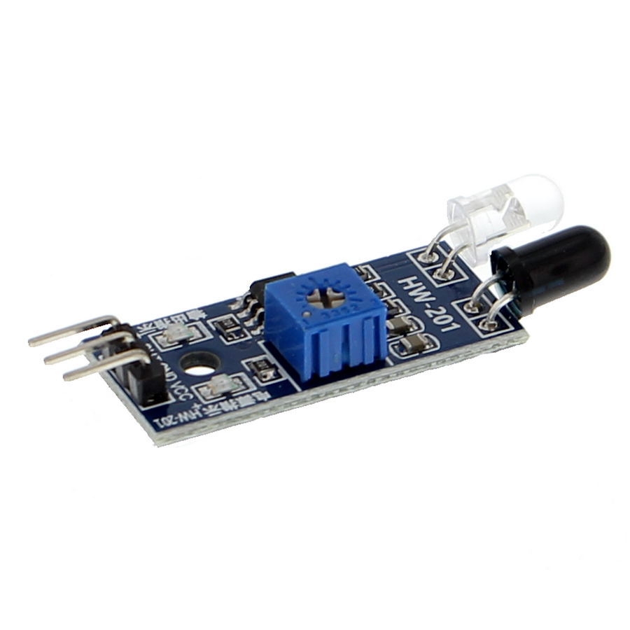 IR obstacle sensor - adjustable distance detection, 3.3-5 V
