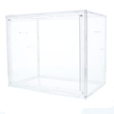 Acrylvitrine - transparent, 27 x 22 x 18 cm, Magnetverschluss - F25111069 - Funduino