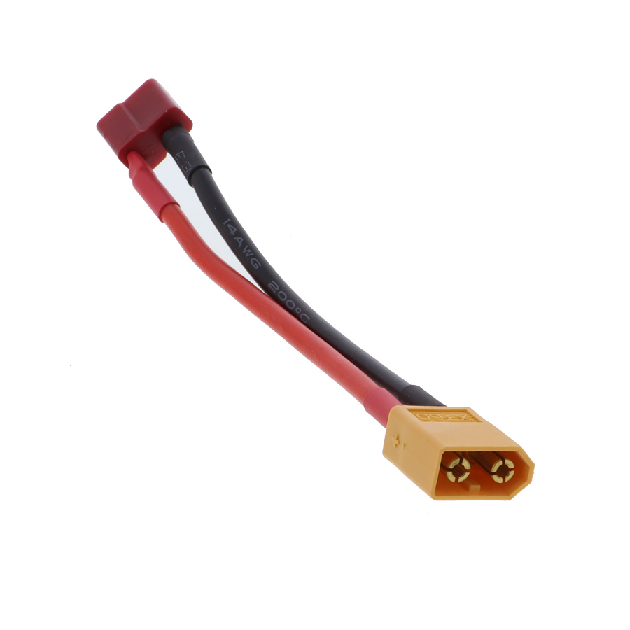 Adapterkabel XT60 male naar T-Plug female
