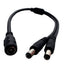 Y-Adapter Cable for Power Supply - DC 5.5 x 2.1 mm
