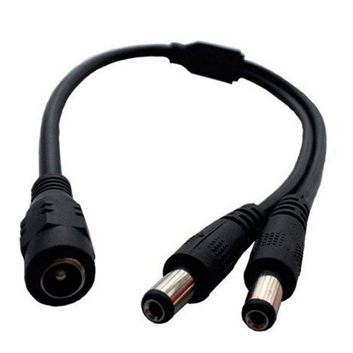 Y-Adapterkabel Stromversorgung - DC 5,5 x 2,1 mm