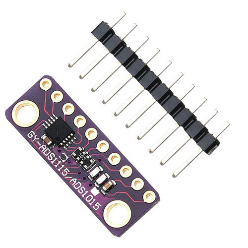 ADS1115 ADC Module - 16-bit, 4-channel, I2C, with PGA