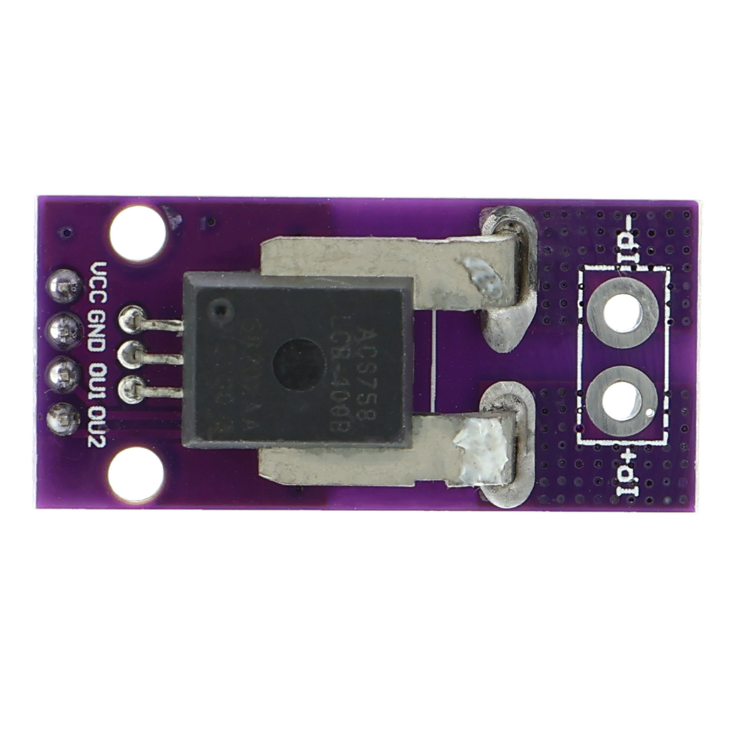 Sensor de corriente Allegro ACS758 - bidireccional, ±100 A, 3,3-5,5 V