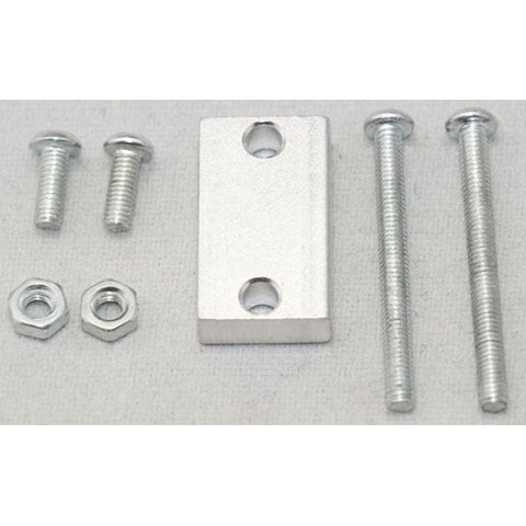 Motor Mount for Geared Motors - Aluminum, M3, Ø 6 mm Shaft