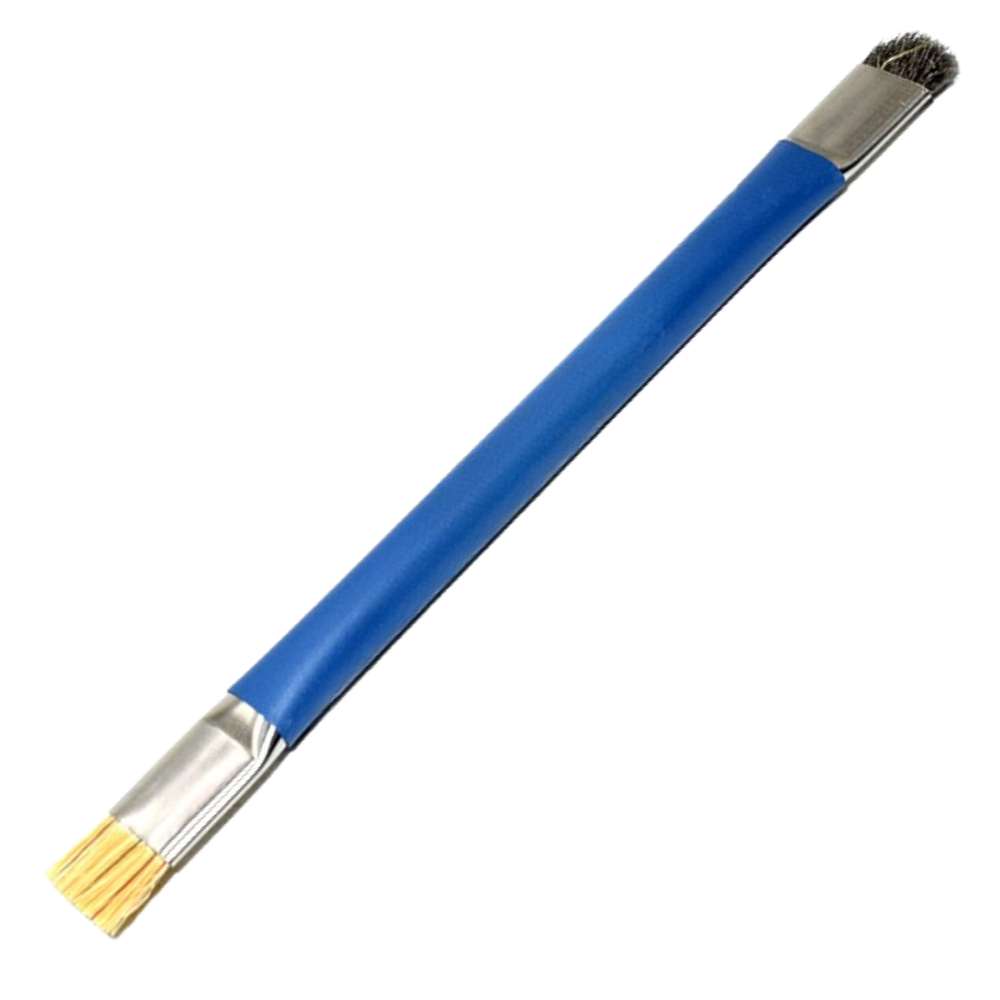SS-022B Antistatikpinsel - 10 mm, Kunstfaserborsten, Metallgriff
