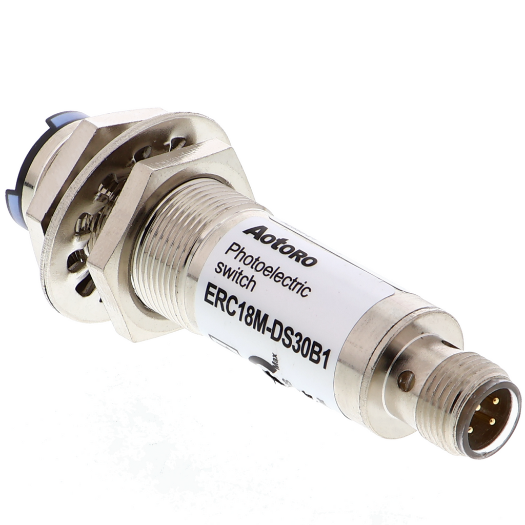 Barriera fotoelettrica / interruttore a infrarossi AOTORO - ERC18M-DS30B1 PNP