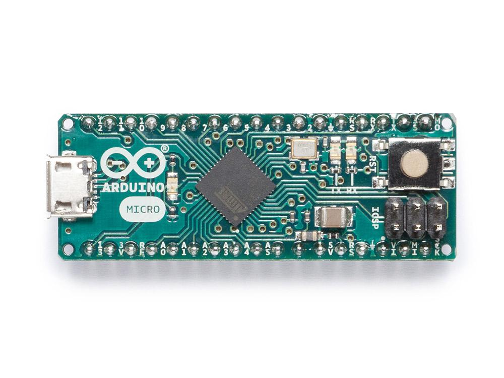 Arduino Micro - Mikrocontroller mit ATmega32u4, natives USB