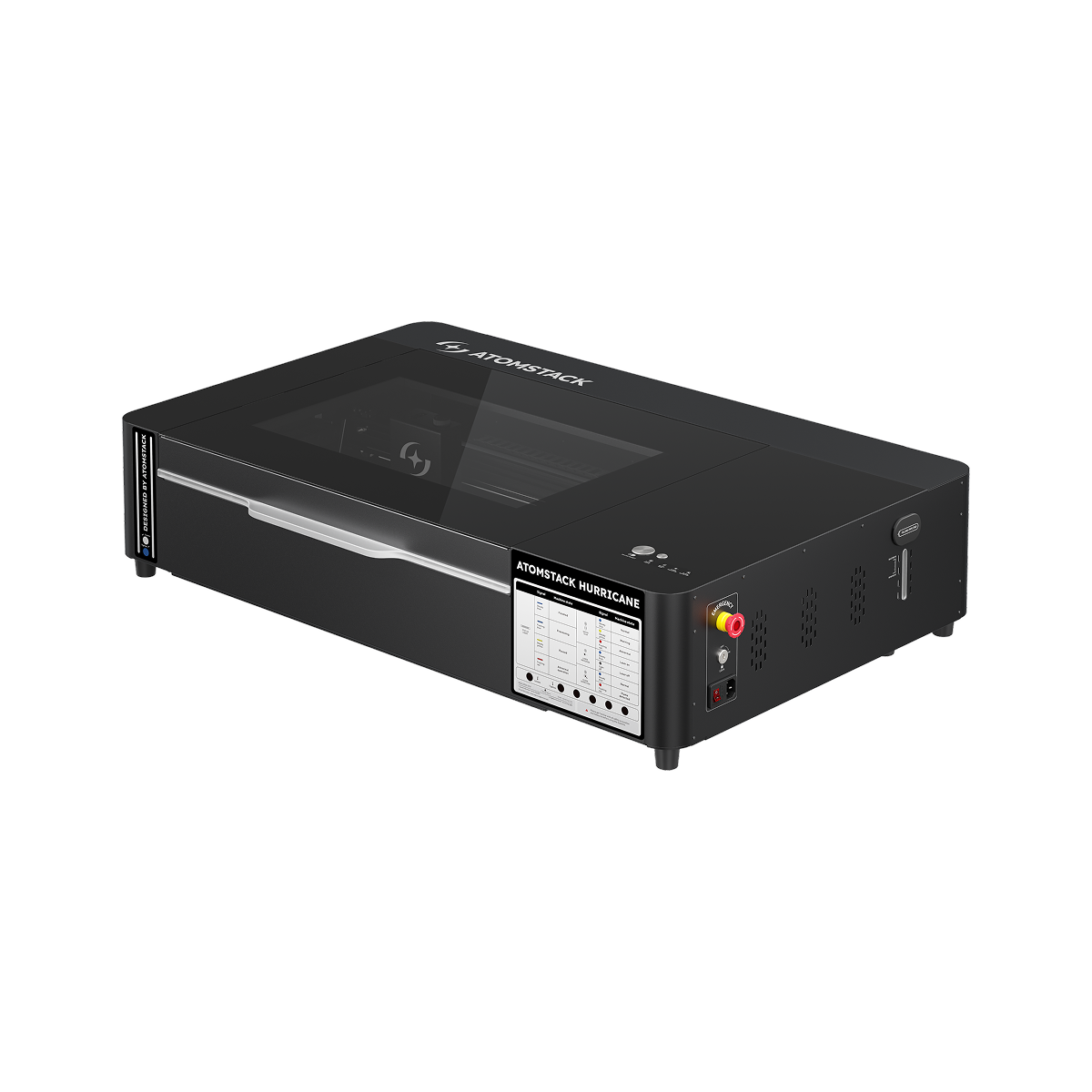 AtomStack Hurricane - CO2 Lasercutter 55 W