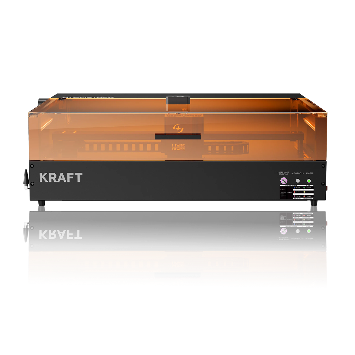 AtomStack Kraft - Lasercutter 20 W Diode, 1,2 W Infrarot