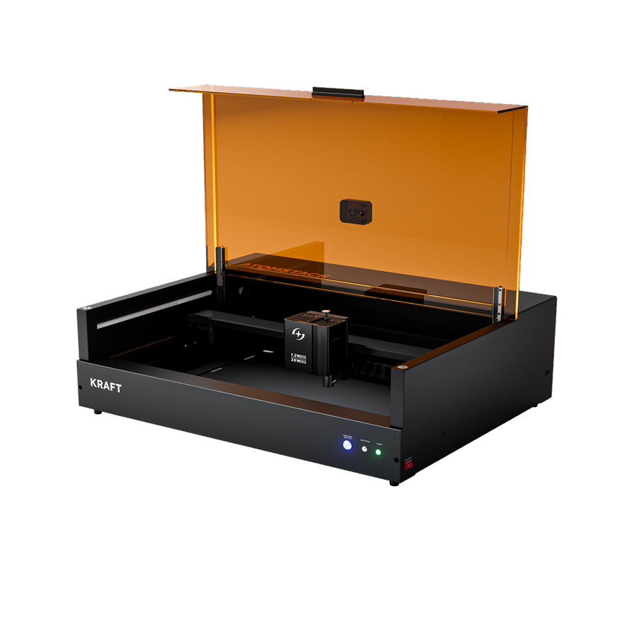 AtomStack Kraft - Lasercutter 20 W Diode, 1,2 W Infrarot