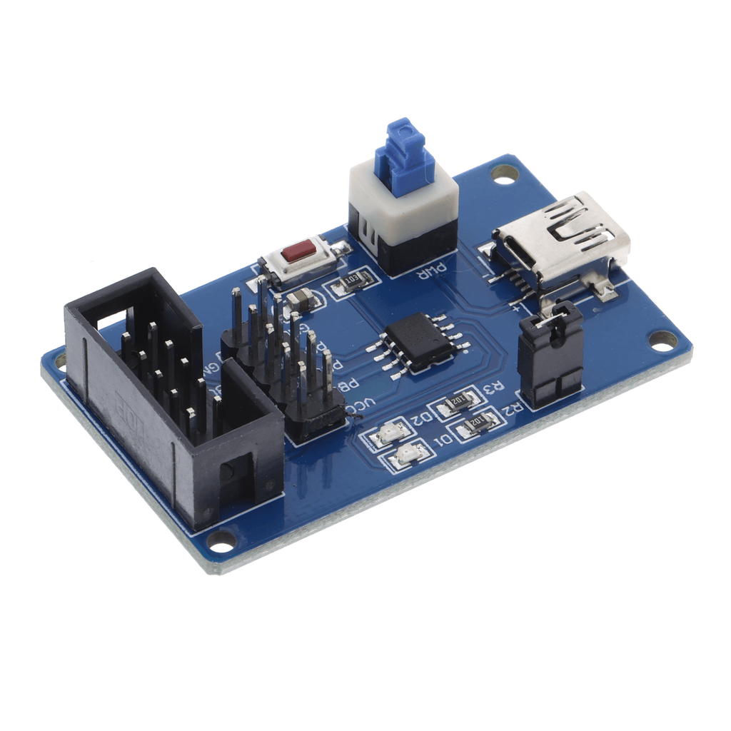 ATtiny13 A Development Board - AVR Programmer, USB, 1,8-5,5 V
