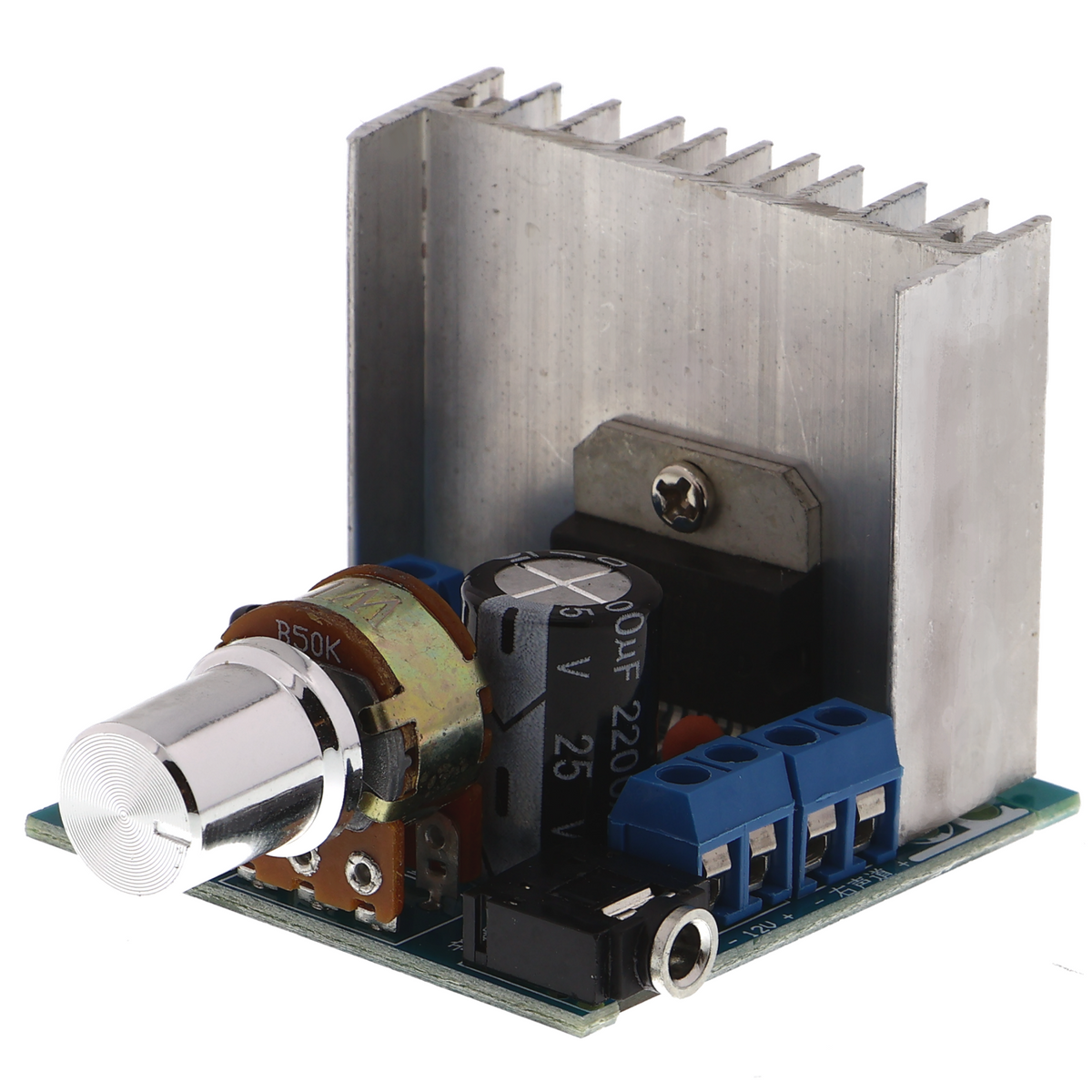 Amplificatore audio TDA7297, 2 canali, 30W (2x15W), 12V