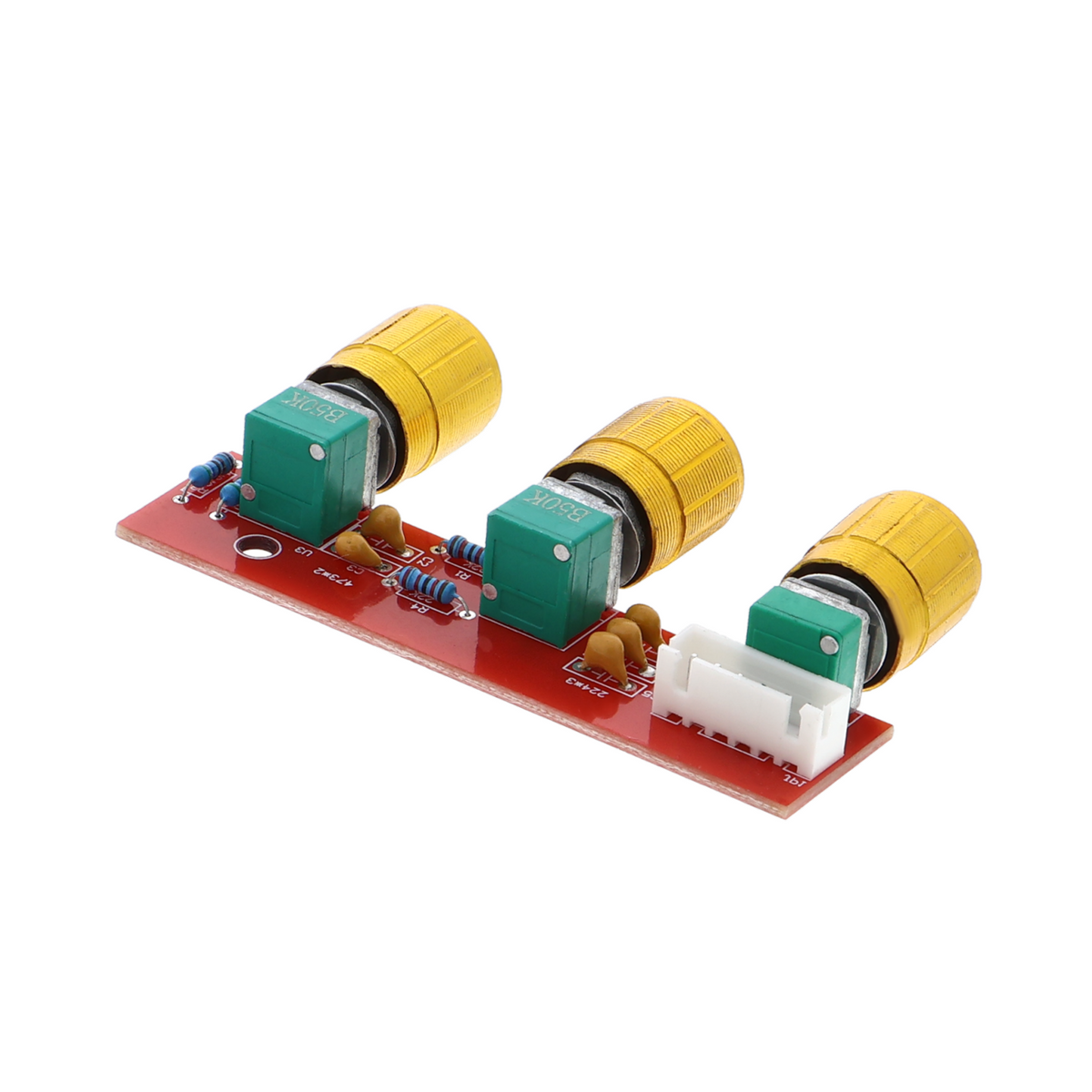 Amplificador de audio TDA7377, 2.1 canales