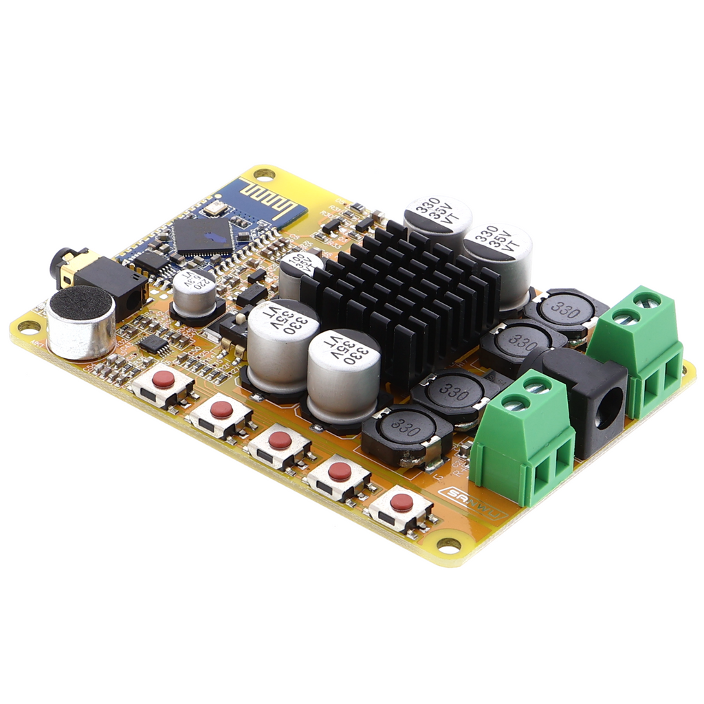 Ricevitore audio con amplificatore digitale TDA7492P, 2x 50W, Bluetooth CSR4.0