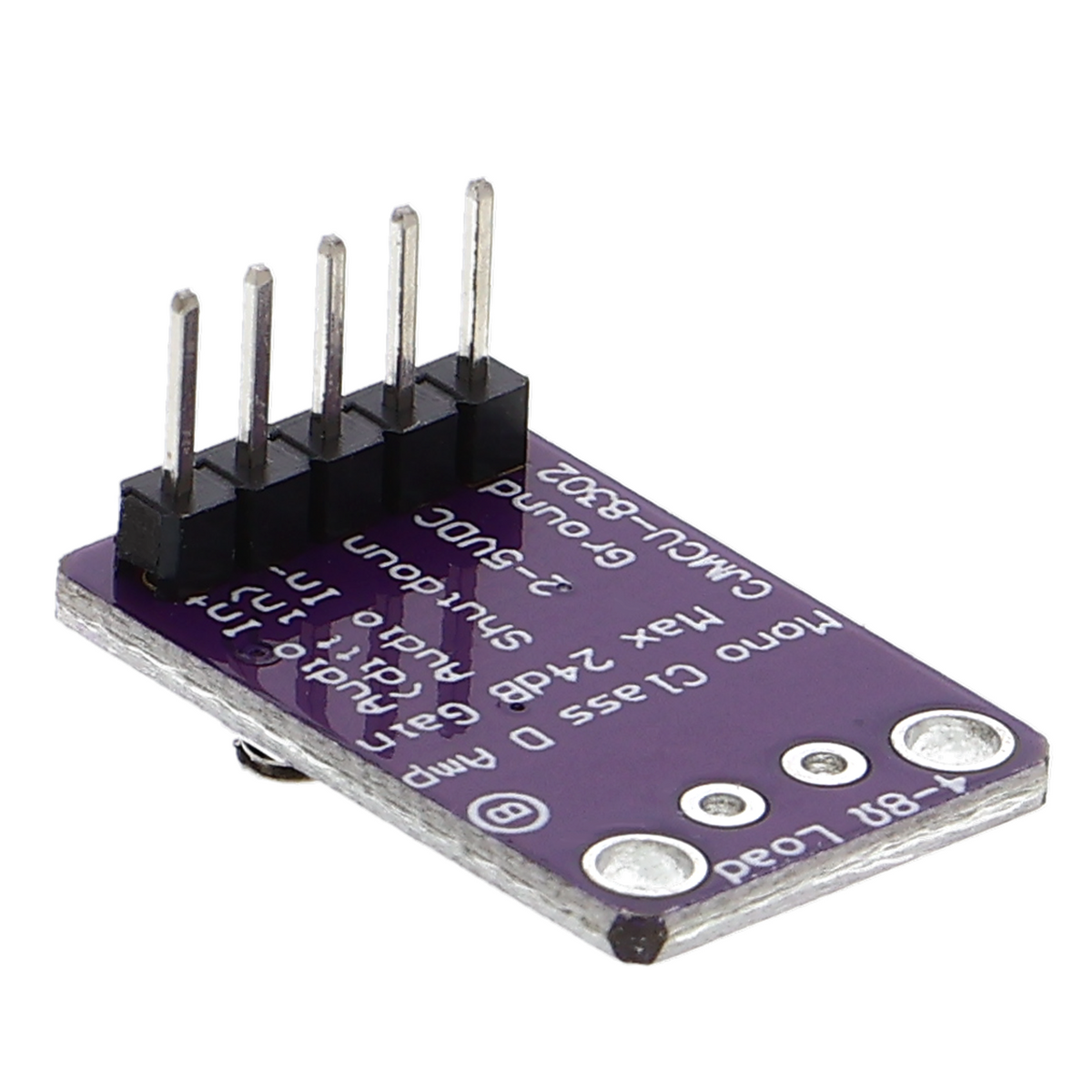 Amplificatore audio PAM8302A, miniaturizzato, 2.5V - 5V, 1 canale (mono), classe D
