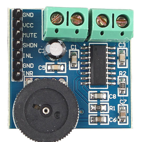 Amplificatore audio PAM8403, 2x 3W, 5V, classe D