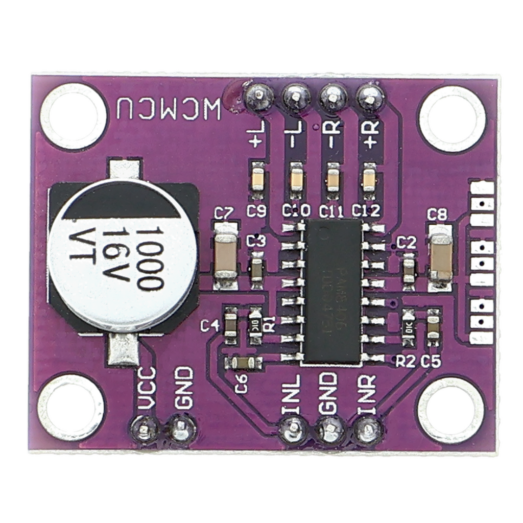 Amplificador de audio PAM8406, estéreo, amplificador de clase D DIY