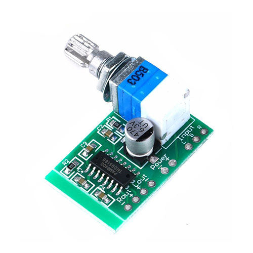 PAM8403 Audio Amplifier Module - 2x 3 W Stereo, 2,5-5,5 V, Potentiometer