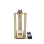 Wooden elevator kit - with electric motor, 20 x 20 x 60 cm