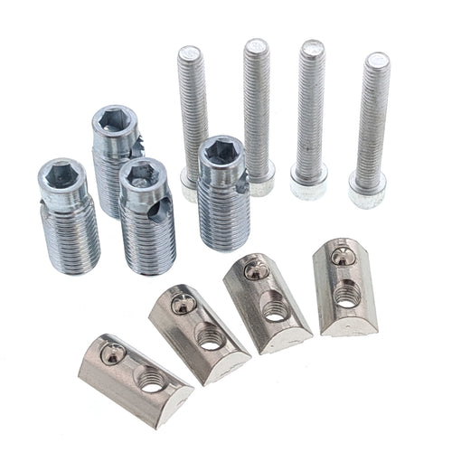 Raccord automatique 4x pour profilé aluminium 4040, raccord rapide Nut8