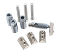 Giunto automatico 4x per profilato in alluminio 4040, giunto rapido scanalatura 8