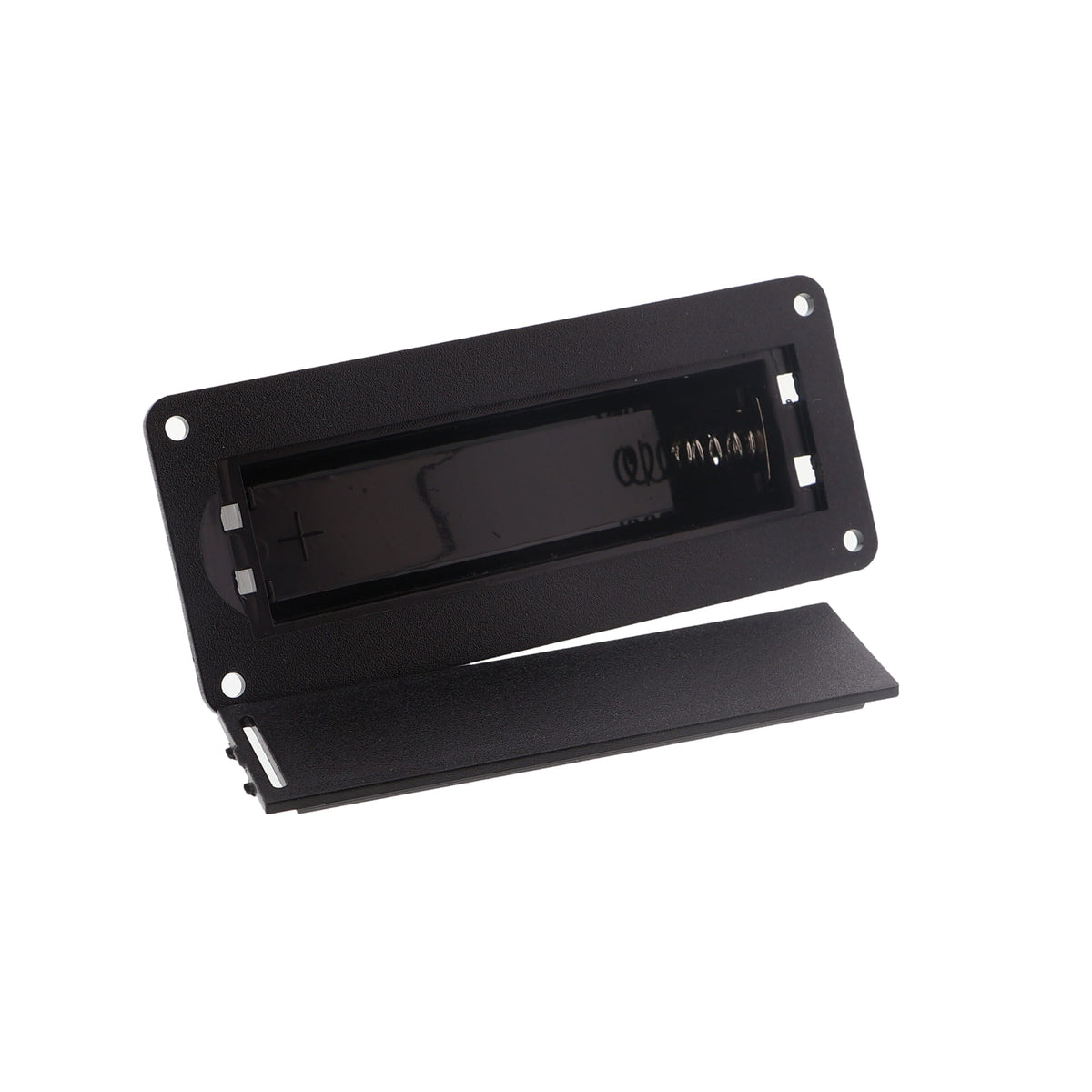 Portabatterie - 1x 18650, per montaggio interno con coperchio