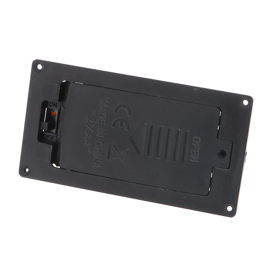 Portabatterie - 2x AA (3 V), interno / per montaggio nel contenitore con coperchio