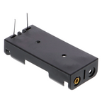 Batterijhouder voor 2x AAA-batterijen met soldeerlip voor PCB