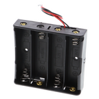 Boîtier à piles - 4x cellules Li-ion 18650, sans connecteur