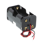 Batterijhouder 4x AA (6V), compact zonder stekker