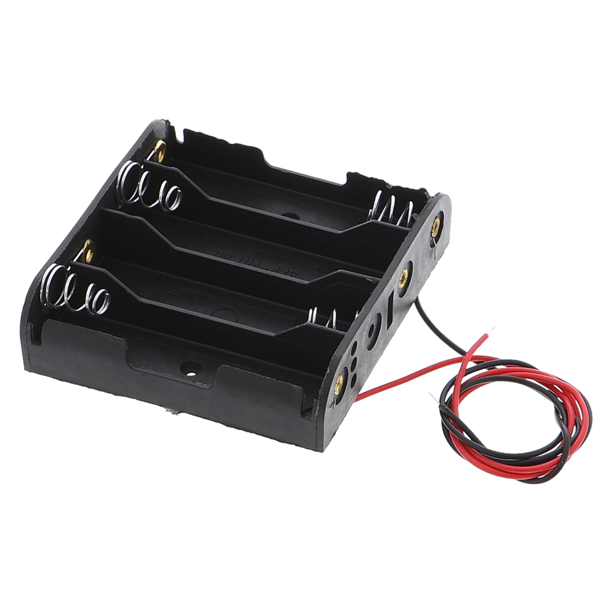 Boîtier à piles - 4x AA (6V), avec câble