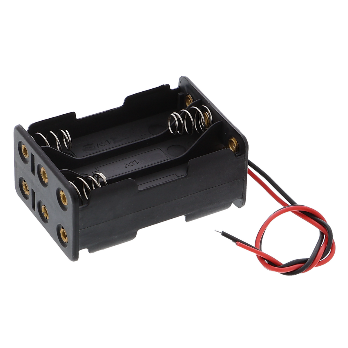 Batteriefach - 6x AAA (9V), kompakt, ohne Stecker