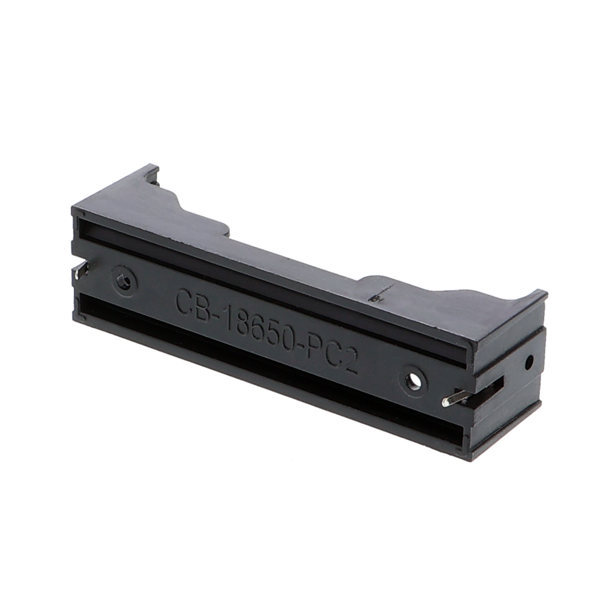 Batteriefach 18650 - 1 Zelle, 3,7 V, Lötkontakte