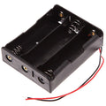 18650 battery holder - 3 cells in series, 11.7 V, with cable