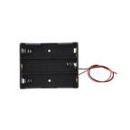 18650 battery holder - 3 cells in series, 11.7 V, with cable