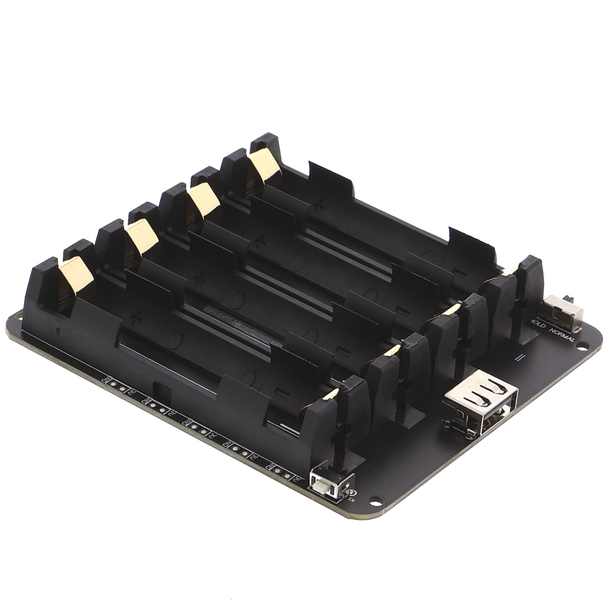 Battery Shield V3 Akkumodul - 4x 18650, 3 A, für Raspberry Pi