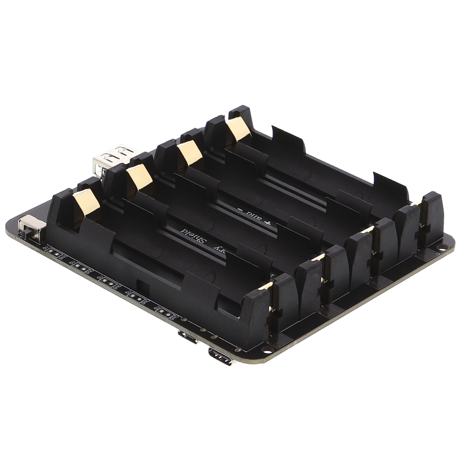 Battery Shield V3 Raspberry Pi / Arduino / ESP32 - 4* 18650