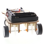 Line-following robot kit - wood, 4.5 V, no soldering