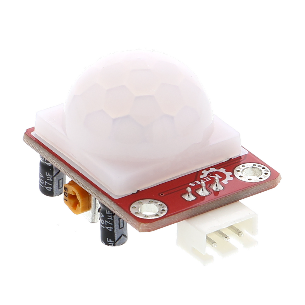 Sensor de movimiento HC-SR501 con conector hembra JST XH2.54 3P