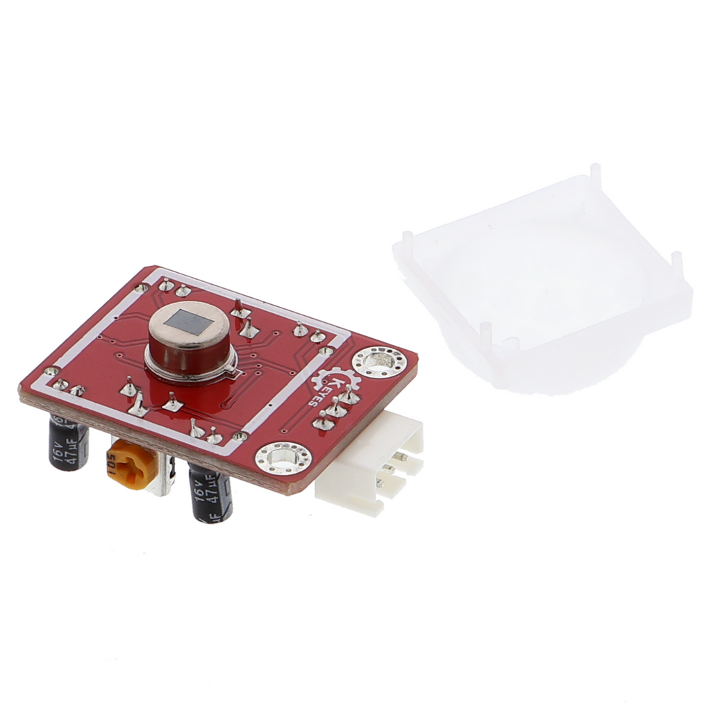 Sensor de movimiento HC-SR501 con conector hembra JST XH2.54 3P