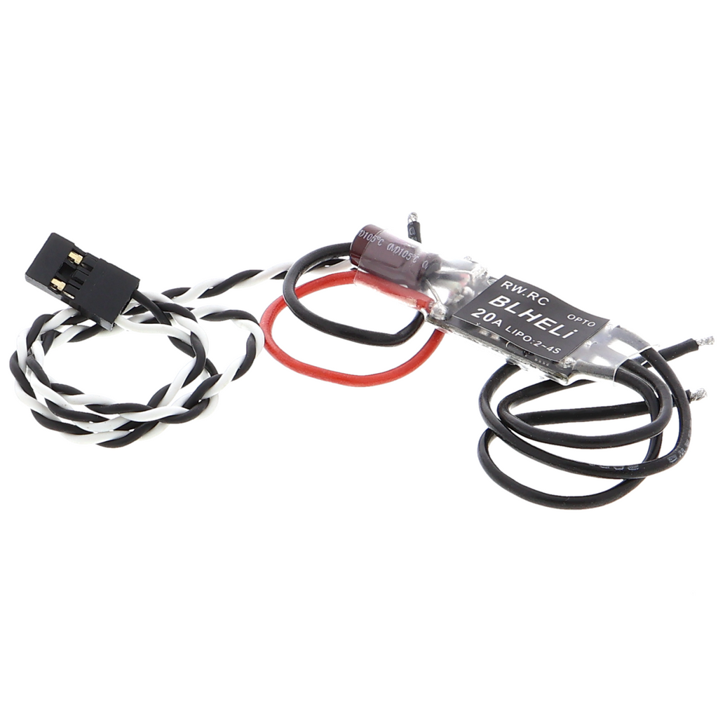 ESC mini BLHELI de 20A RD 2-4S - controlador de velocidad para motor sin escobillas
