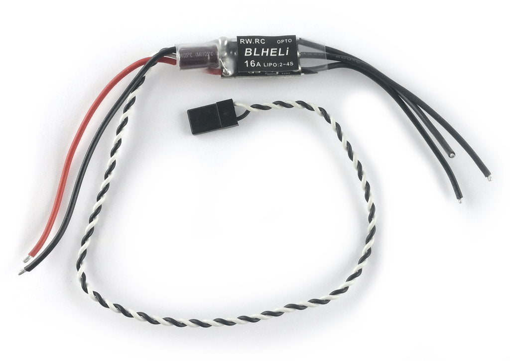 BLHeli Mini ESC - brushless speed controller, 16 A, 2-4S